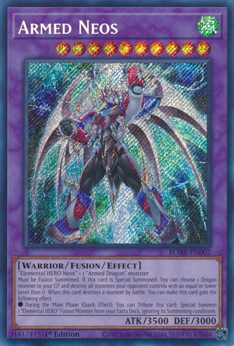 Armed Neos [BLMR-EN002] Secret Rare | Mega City Incorporated