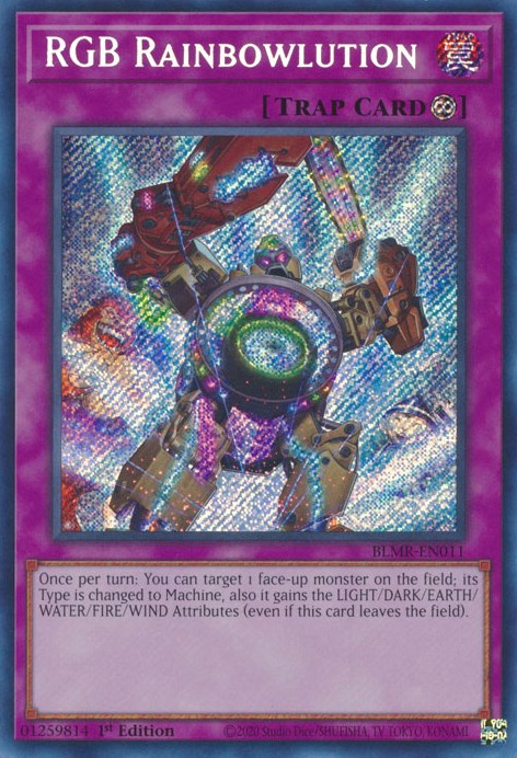 RGB Rainbowlution [BLMR-EN011] Secret Rare | Mega City Incorporated