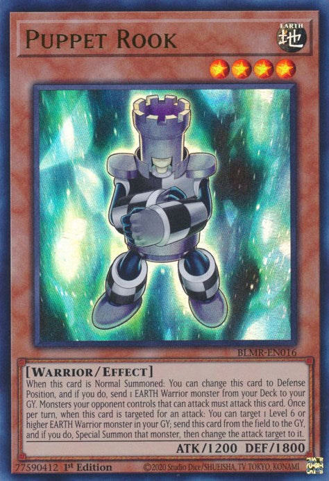 Puppet Rook [BLMR-EN016] Ultra Rare | Mega City Incorporated
