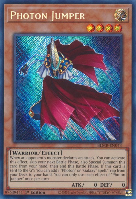 Photon Jumper [BLMR-EN043] Secret Rare | Mega City Incorporated