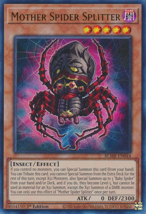 Mother Spider Splitter [BLMR-EN044] Ultra Rare | Mega City Incorporated