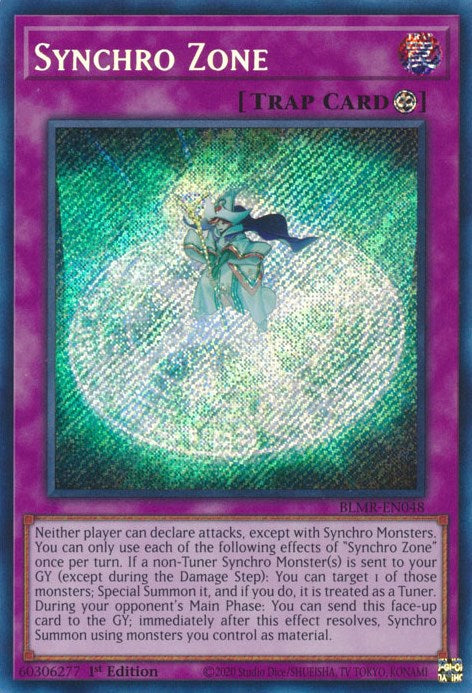 Synchro Zone [BLMR-EN048] Secret Rare | Mega City Incorporated