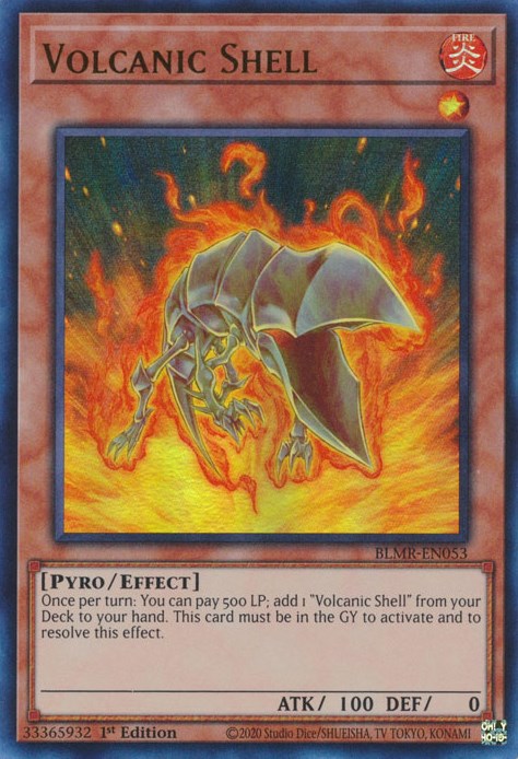 Volcanic Shell [BLMR-EN053] Ultra Rare | Mega City Incorporated