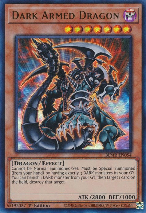 Dark Armed Dragon [BLMR-EN054] Ultra Rare | Mega City Incorporated