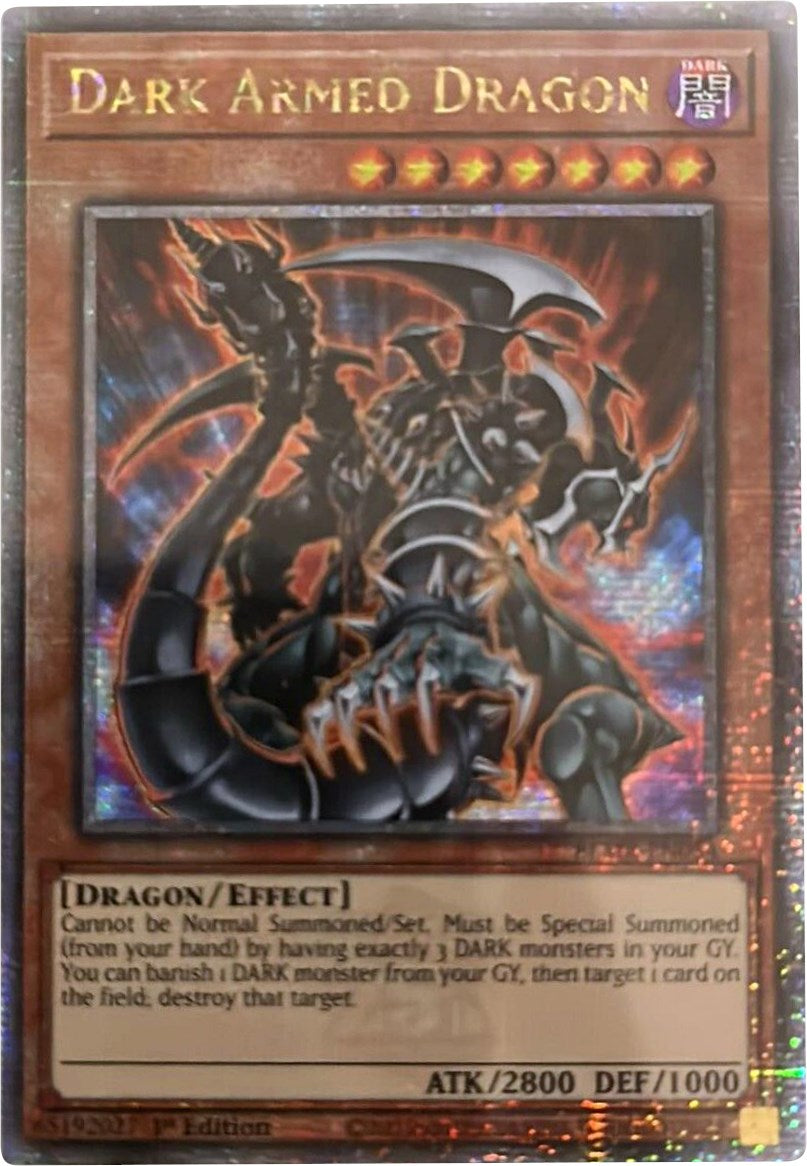 Dark Armed Dragon [BLMR-EN054] Quarter Century Secret Rare | Mega City Incorporated