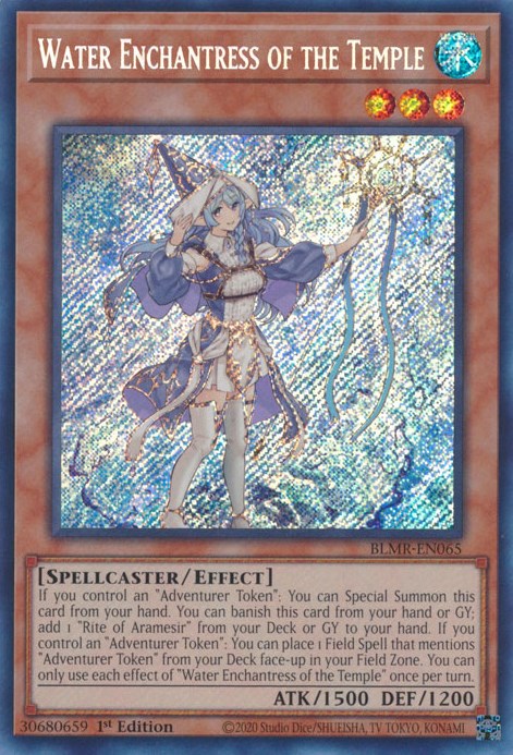 Water Enchantress of the Temple [BLMR-EN065] Secret Rare | Mega City Incorporated