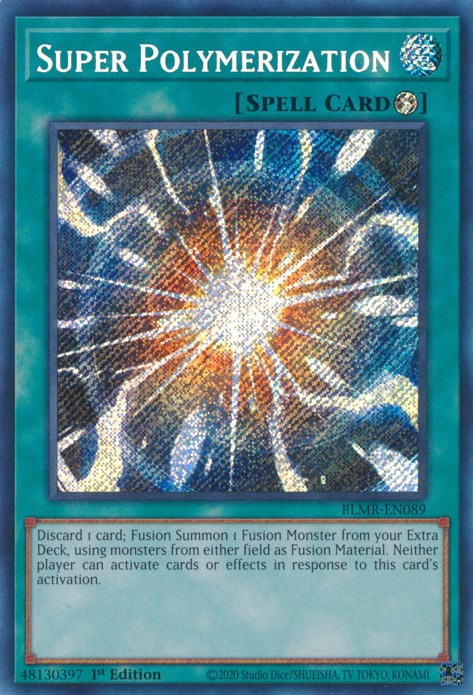 Super Polymerization [BLMR-EN089] Secret Rare | Mega City Incorporated