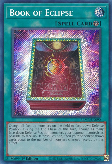 Book of Eclipse [BLMR-EN090] Secret Rare | Mega City Incorporated