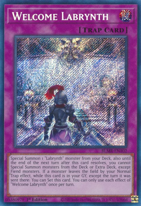 Welcome Labrynth [BLMR-EN102] Secret Rare | Mega City Incorporated