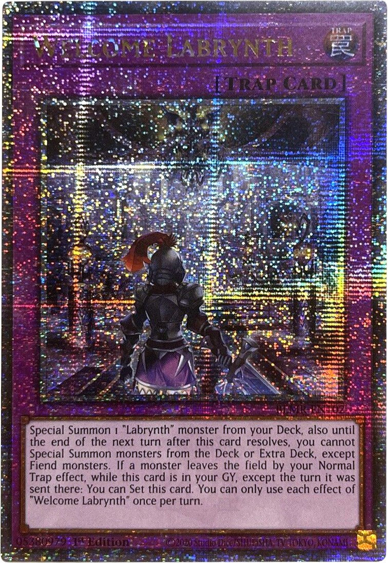 Welcome Labrynth [BLMR-EN102] Quarter Century Secret Rare | Mega City Incorporated