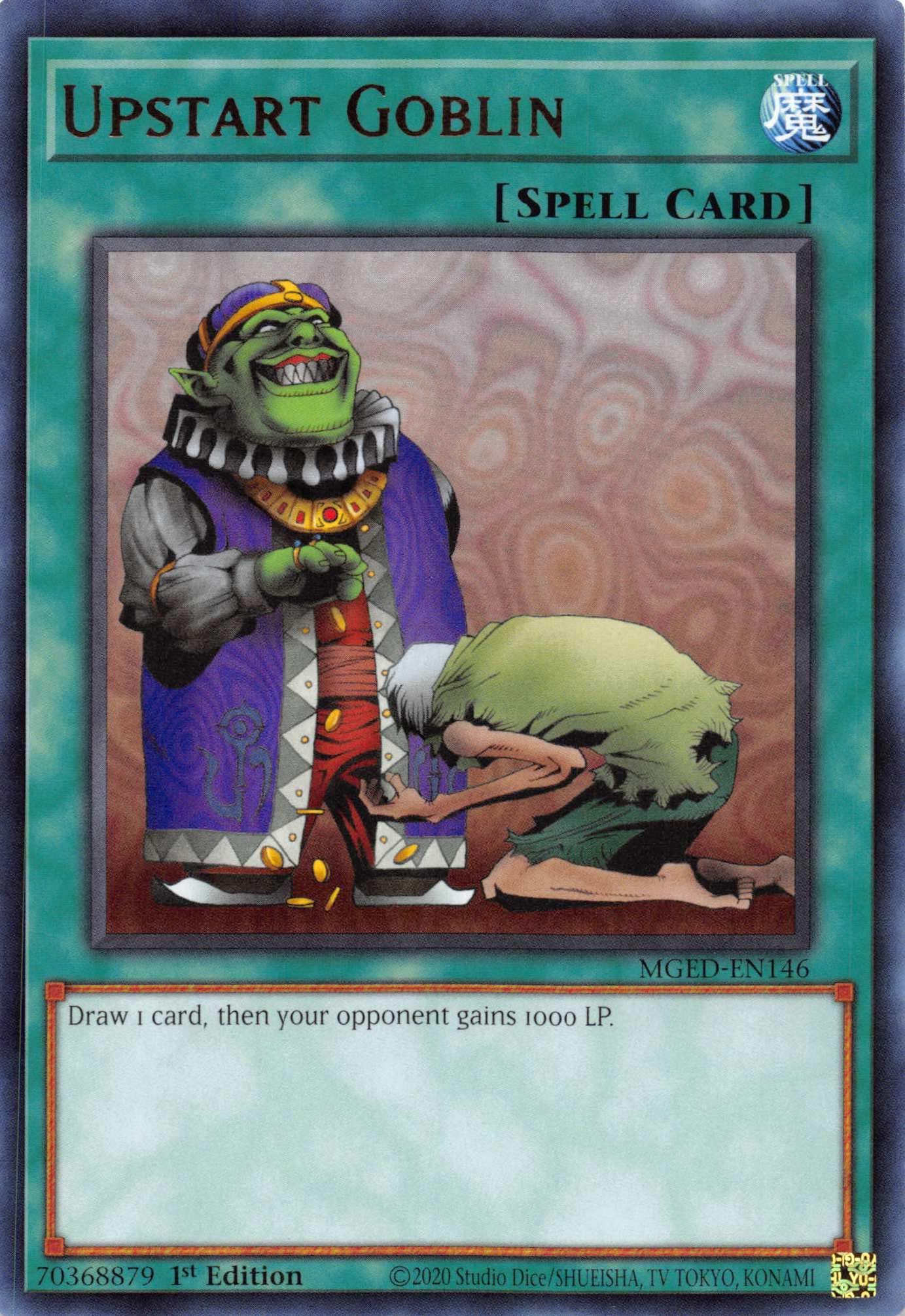 Upstart Goblin [MGED-EN146] Rare | Mega City Incorporated