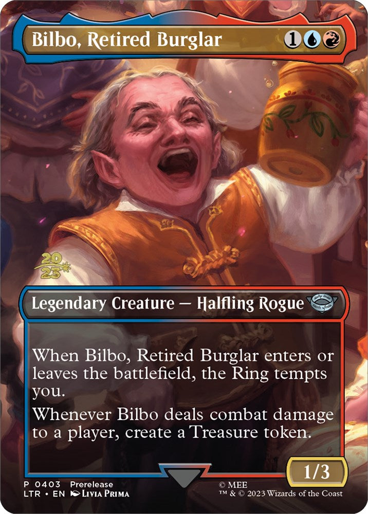 Bilbo, Retired Burglar [The Lord of the Rings: Tales of Middle-Earth Prerelease Promos] | Mega City Incorporated