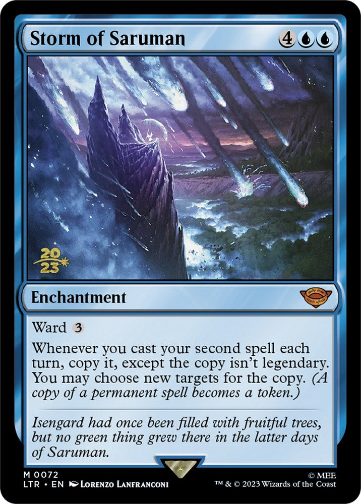 Storm of Saruman [The Lord of the Rings: Tales of Middle-Earth Prerelease Promos] | Mega City Incorporated