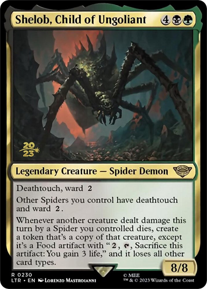 Shelob, Child of Ungoliant [The Lord of the Rings: Tales of Middle-Earth Prerelease Promos] | Mega City Incorporated