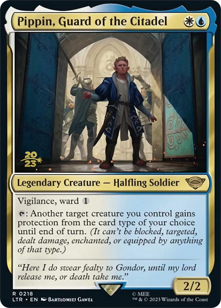 Pippin, Guard of the Citadel [The Lord of the Rings: Tales of Middle-Earth Prerelease Promos] | Mega City Incorporated