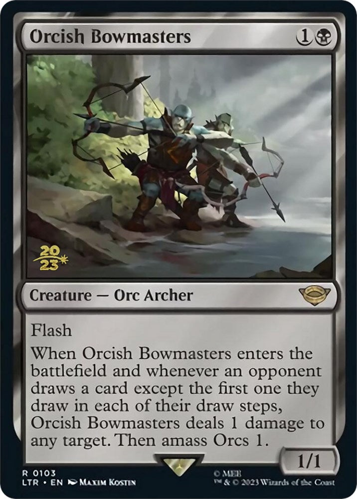 Orcish Bowmasters [The Lord of the Rings: Tales of Middle-Earth Prerelease Promos] | Mega City Incorporated