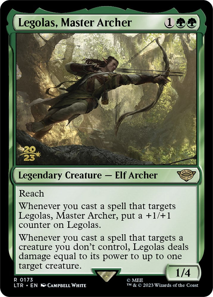 Legolas, Master Archer [The Lord of the Rings: Tales of Middle-Earth Prerelease Promos] | Mega City Incorporated