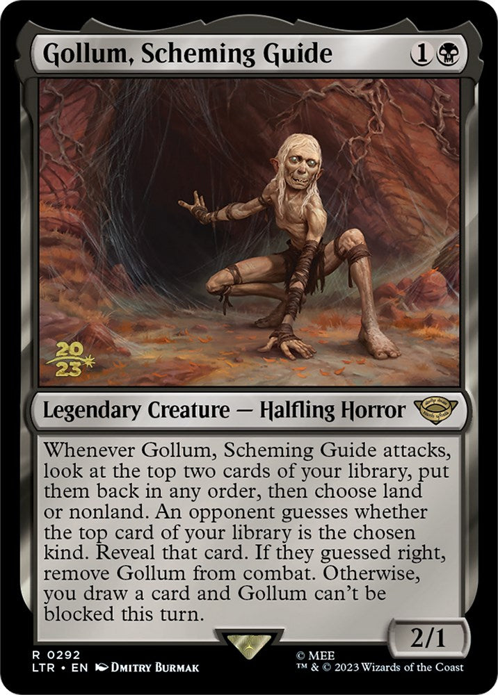 Gollum, Scheming Guide [The Lord of the Rings: Tales of Middle-Earth Prerelease Promos] | Mega City Incorporated