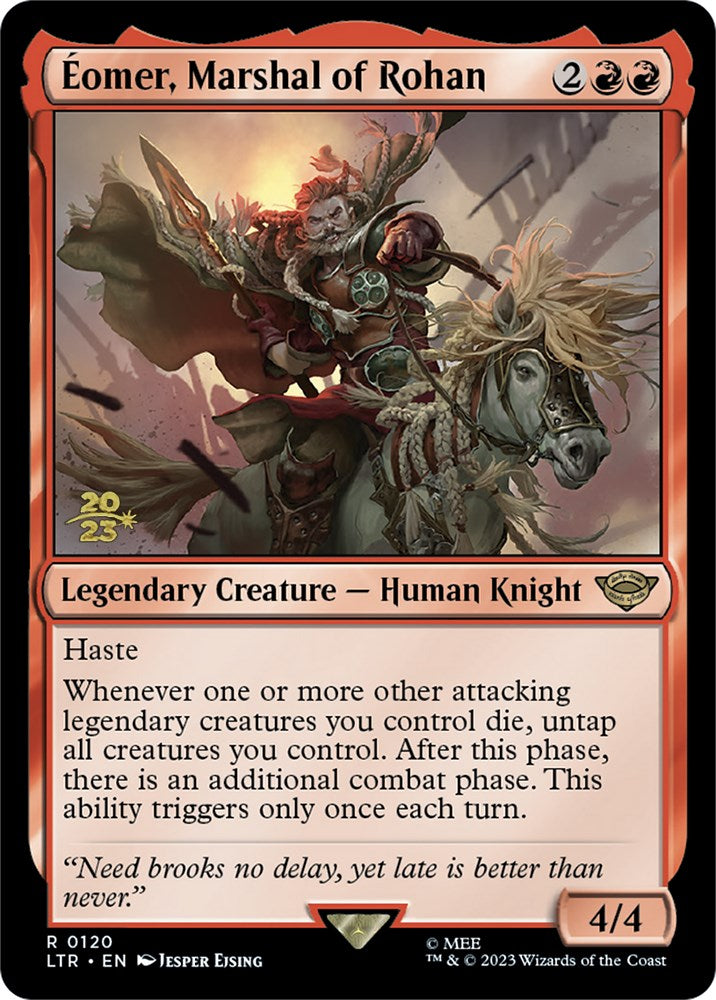 Eomer, Marshal of Rohan [The Lord of the Rings: Tales of Middle-Earth Prerelease Promos] | Mega City Incorporated