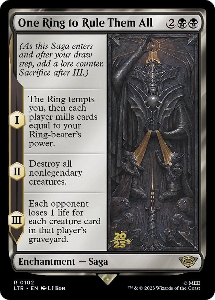 One Ring to Rule Them All [The Lord of the Rings: Tales of Middle-Earth Prerelease Promos] | Mega City Incorporated