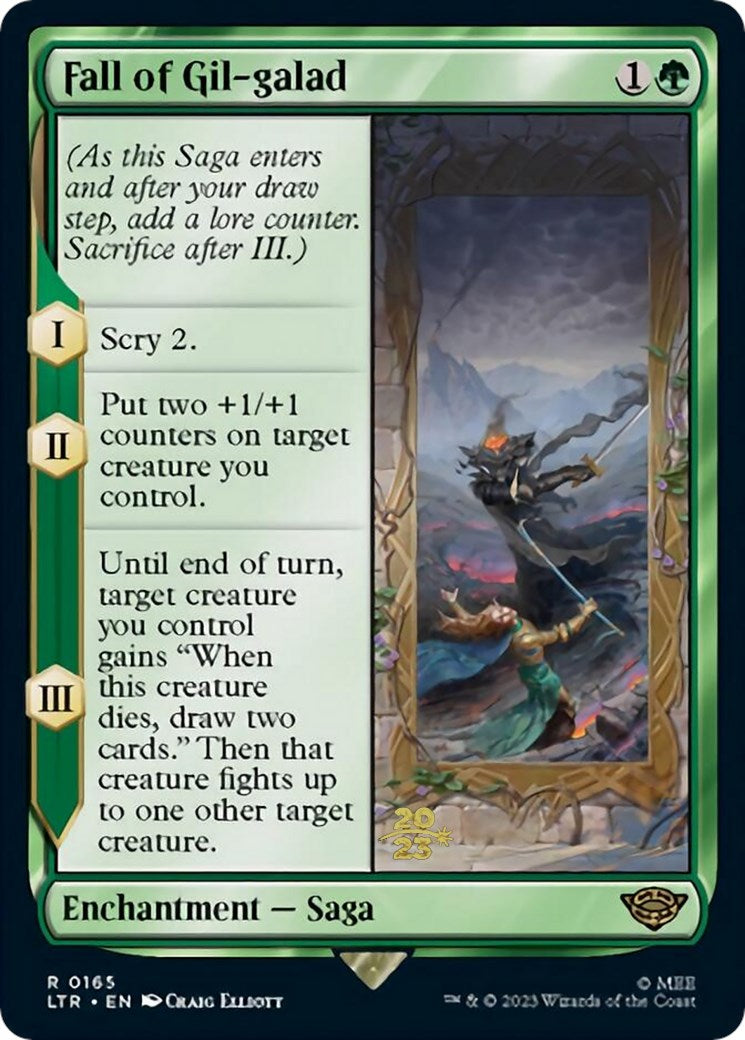 Fall of Gil-galad [The Lord of the Rings: Tales of Middle-Earth Prerelease Promos] | Mega City Incorporated