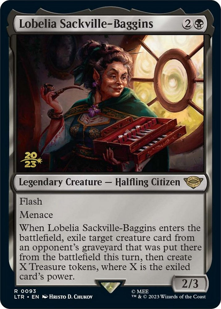 Lobelia Sackville-Baggins [The Lord of the Rings: Tales of Middle-Earth Prerelease Promos] | Mega City Incorporated