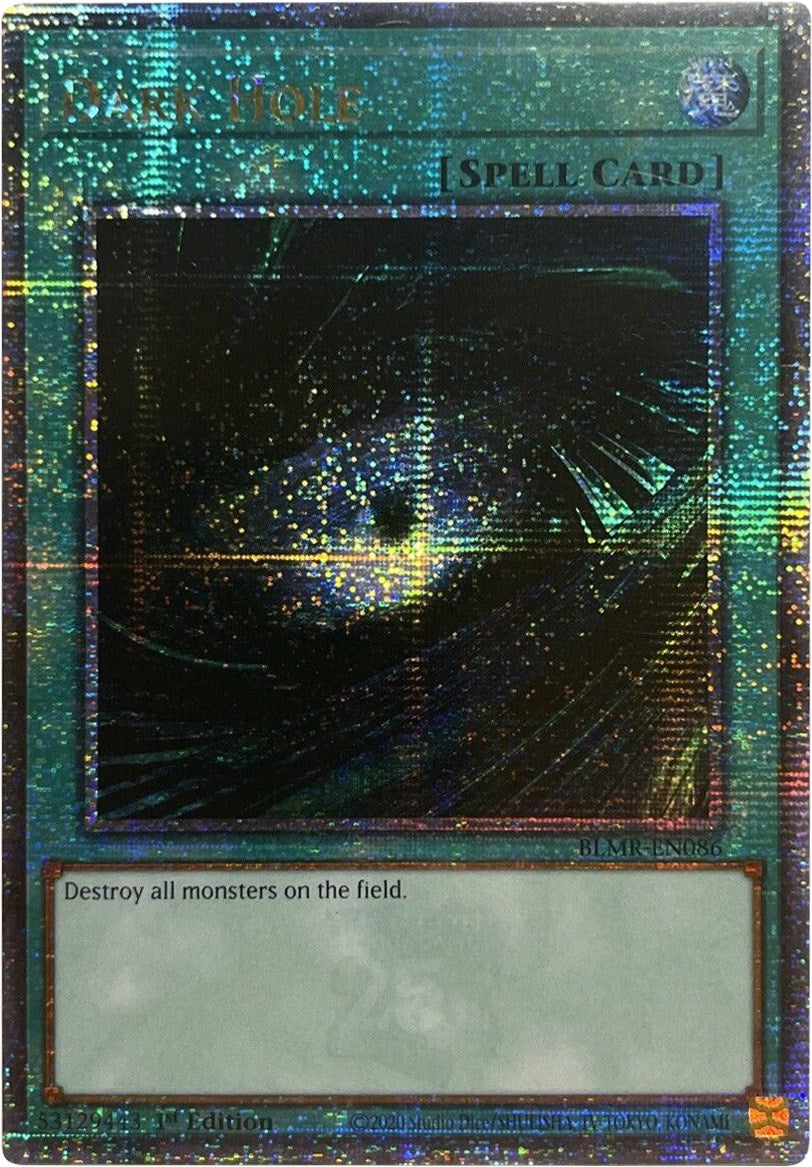 Dark Hole [BLMR-EN086] Quarter Century Secret Rare | Mega City Incorporated