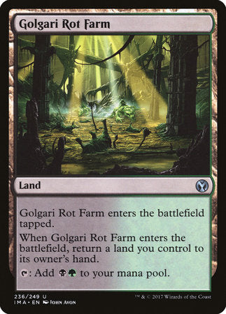 Golgari Rot Farm [Iconic Masters] | Mega City Incorporated