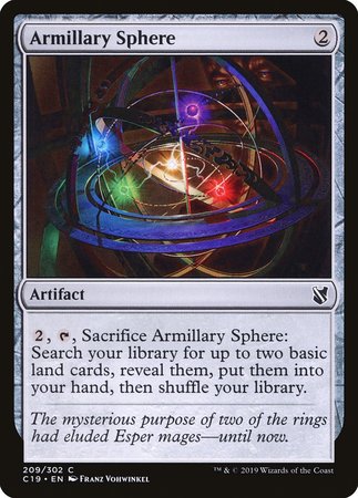 Armillary Sphere [Commander 2019] | Mega City Incorporated