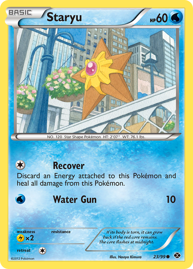 Staryu (23/99) [Black & White: Next Destinies] | Mega City Incorporated