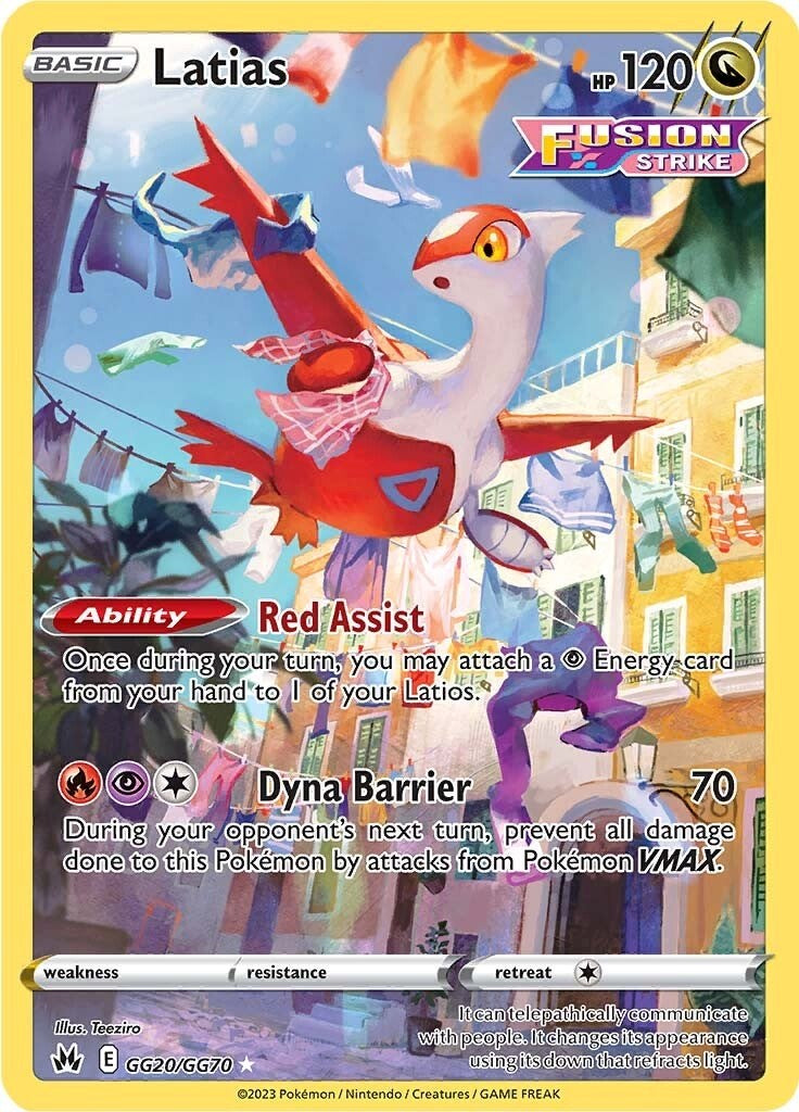 Latias (GG20/GG70) [Sword & Shield: Crown Zenith] | Mega City Incorporated