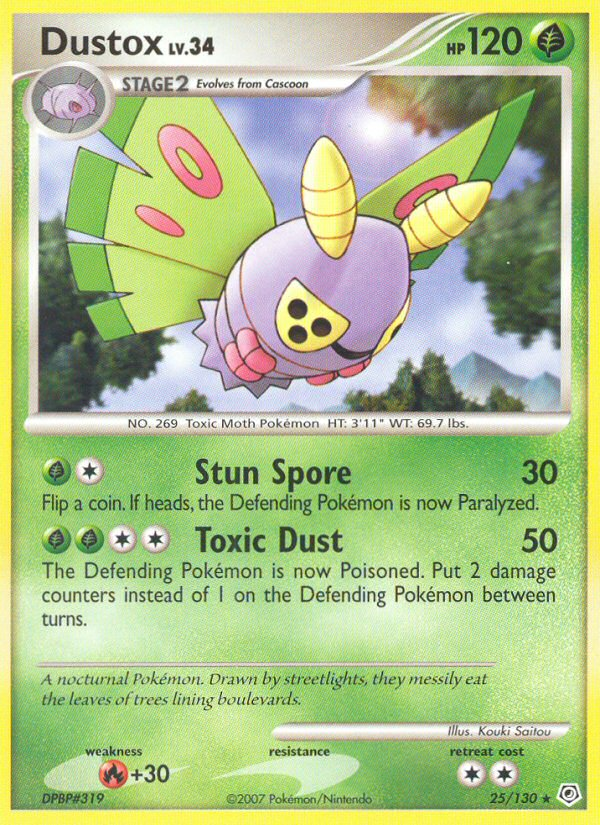 Dustox (25/130) [Diamond & Pearl: Base Set] | Mega City Incorporated