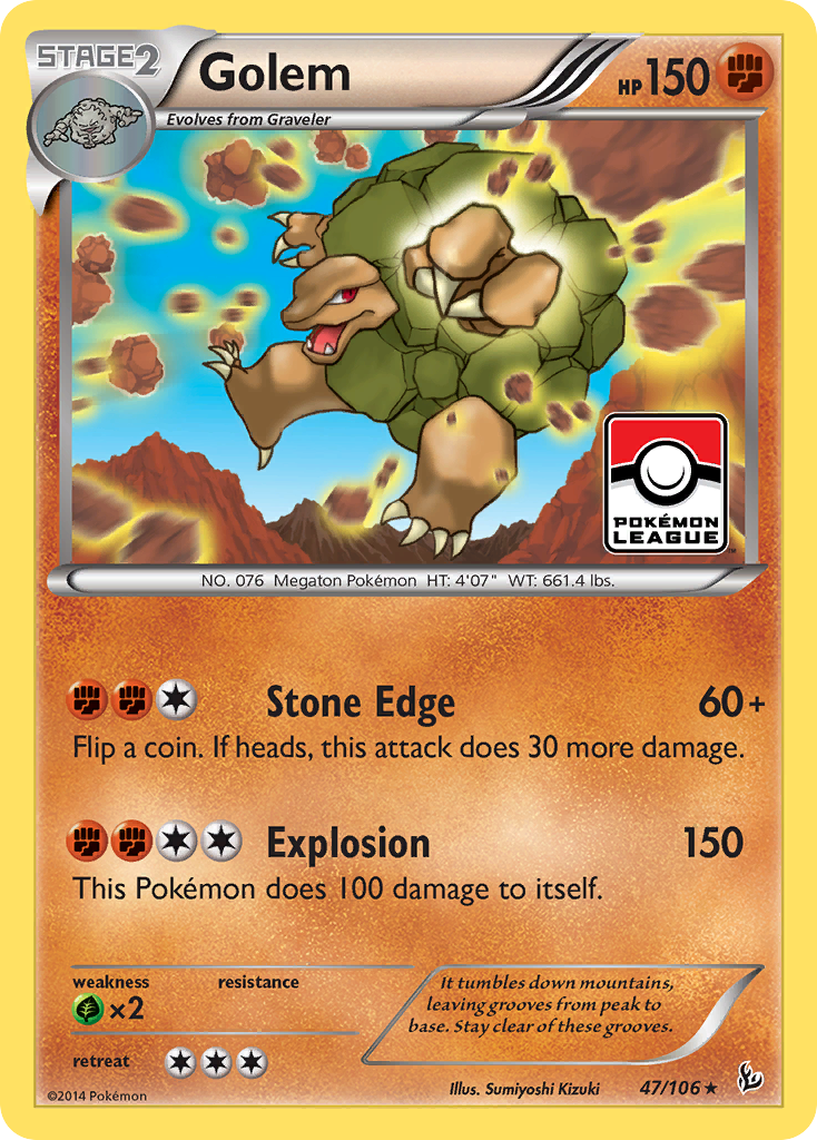 Golem (47/106) [XY: Flashfire] | Mega City Incorporated