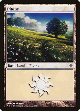 Plains (337) [Commander 2013] | Mega City Incorporated