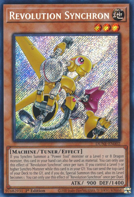 Revolution Synchron [DUNE-EN002] Secret Rare | Mega City Incorporated