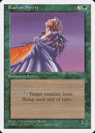 Radjan Spirit [Fourth Edition] | Mega City Incorporated