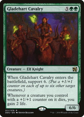 Gladehart Cavalry [Duel Decks: Elves vs. Inventors] | Mega City Incorporated