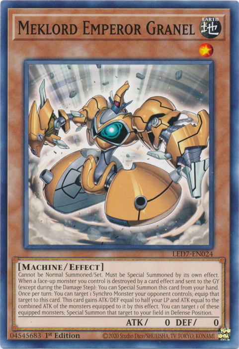 Meklord Emperor Granel [LED7-EN024] Common | Mega City Incorporated
