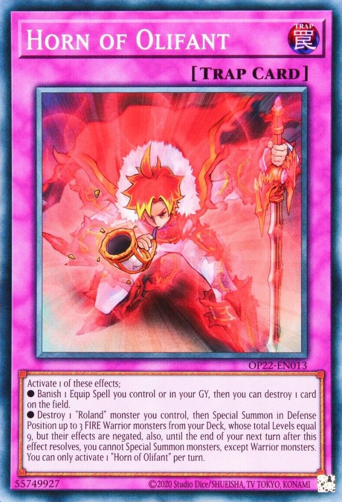 Horn of Olifant [OP22-EN013] Super Rare | Mega City Incorporated