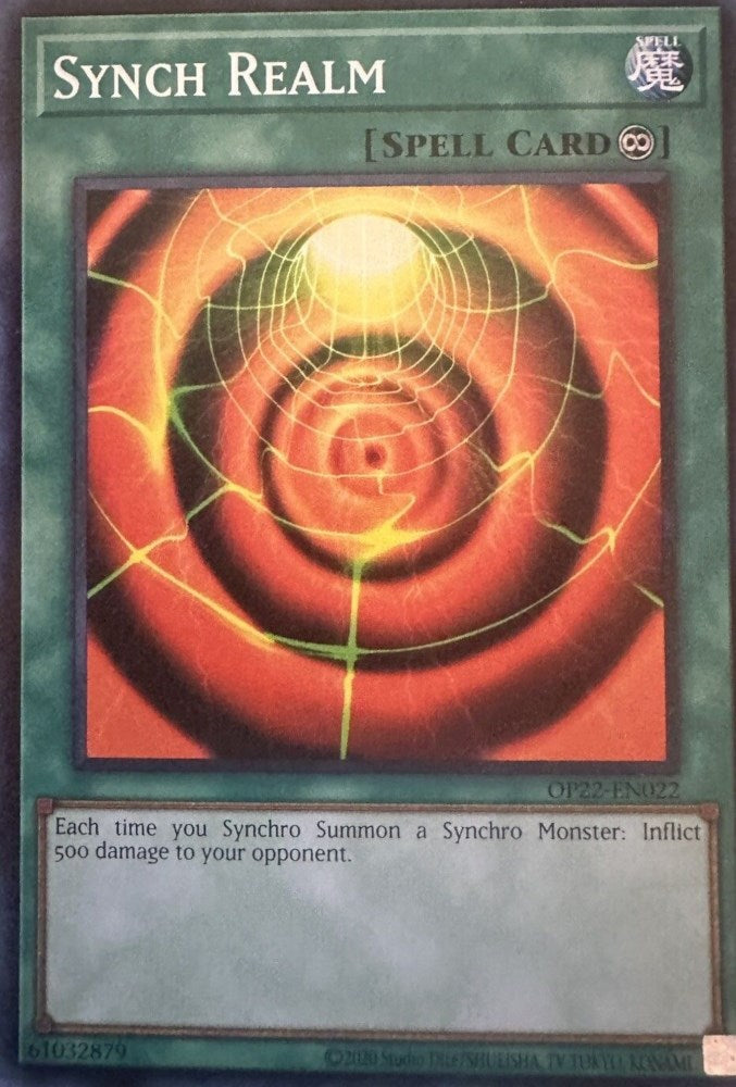 Synch Realm [OP22-EN022] Common | Mega City Incorporated