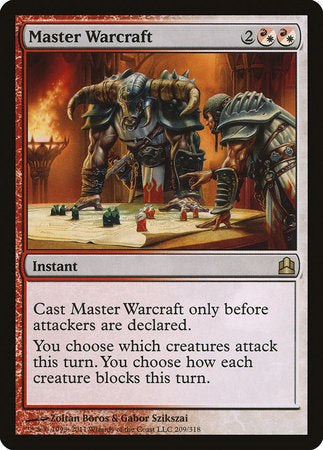 Master Warcraft [Commander 2011] | Mega City Incorporated