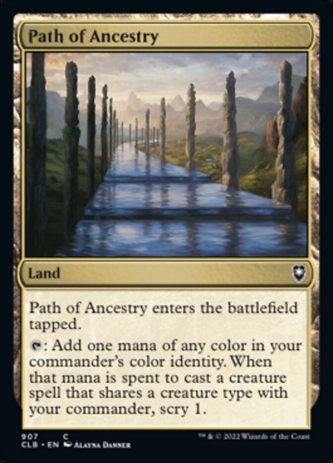 Path of Ancestry [Commander Legends: Battle for Baldur's Gate] | Mega City Incorporated