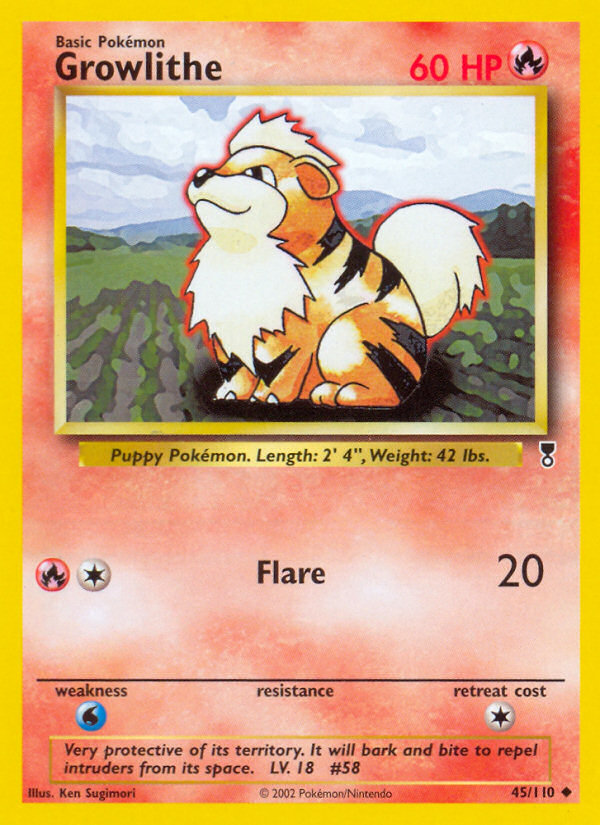 Growlithe (45/110) [Legendary Collection] | Mega City Incorporated