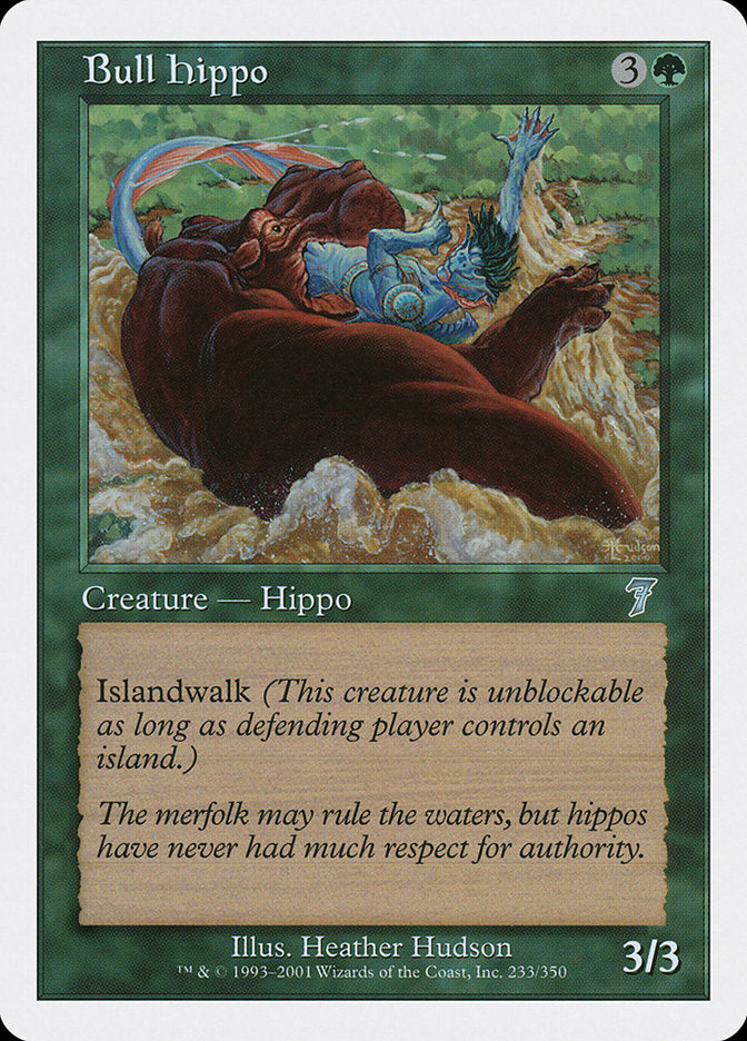 Bull Hippo [Seventh Edition] | Mega City Incorporated