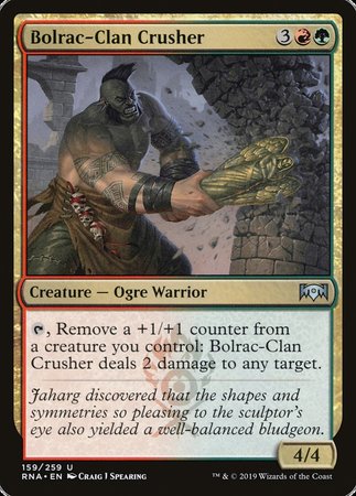 Bolrac-Clan Crusher [Ravnica Allegiance] | Mega City Incorporated