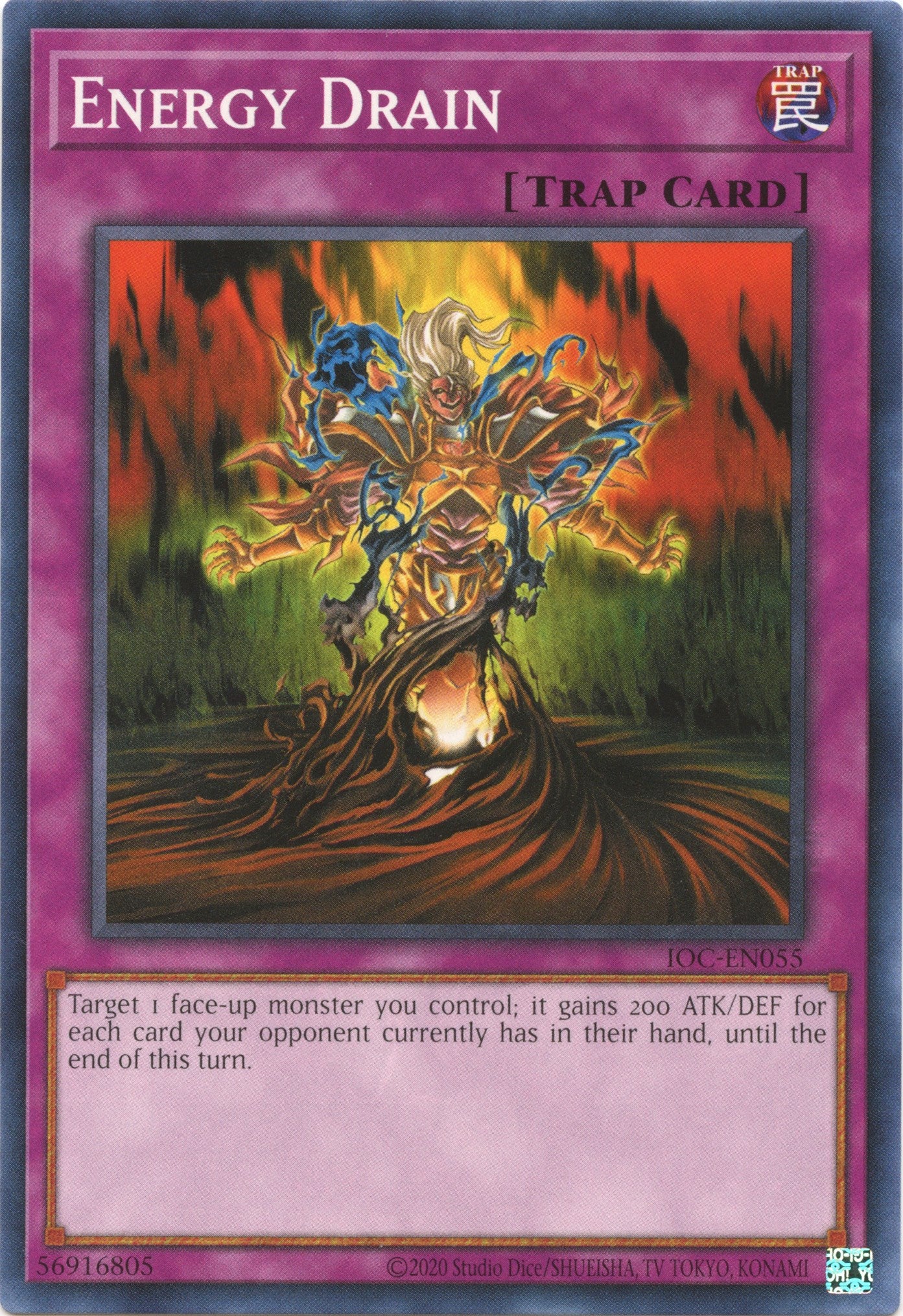 Energy Drain (25th Anniversary) [IOC-EN055] Common | Mega City Incorporated