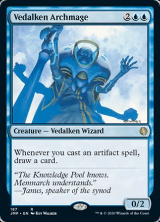 Vedalken Archmage [Jumpstart] | Mega City Incorporated