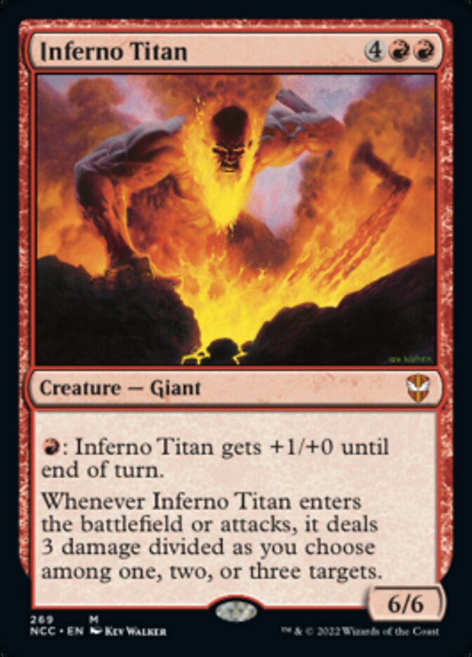 Inferno Titan [Streets of New Capenna Commander] | Mega City Incorporated