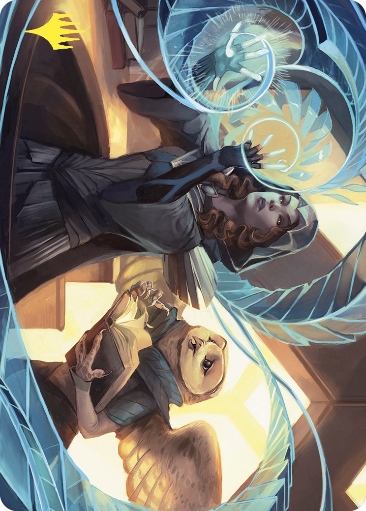 Personal Tutor Art Card (Gold-Stamped) [Commander Masters Art Series] | Mega City Incorporated