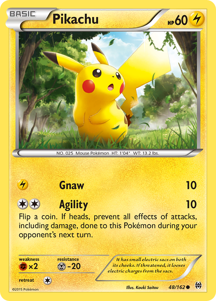 Pikachu (48/162) [XY: BREAKthrough] | Mega City Incorporated